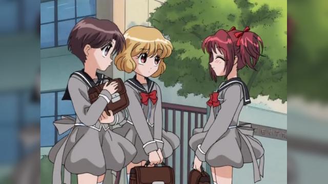 A Storm of Rhythmic Gymnastics, I'll Be a Shining Star with a Cat's Dance, Nyan - 5 серия, 1 сезона, сериала Токио Мяу Мяу (2002)